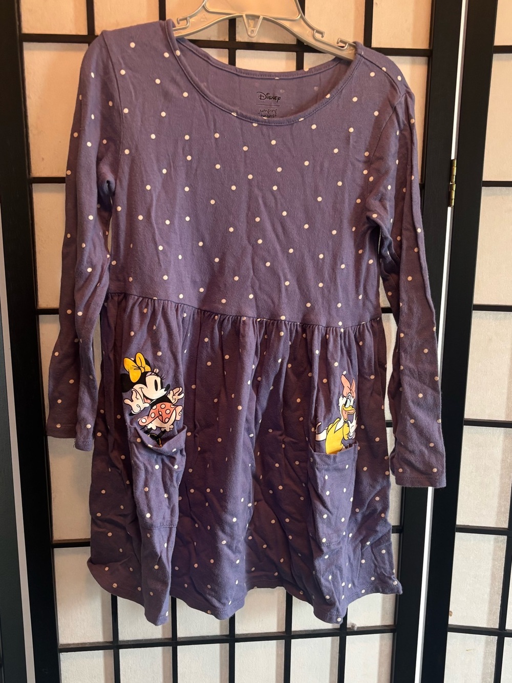 Girls Disney Jumping Beans Minnie Mouse & Daisy Duck Swing Dress